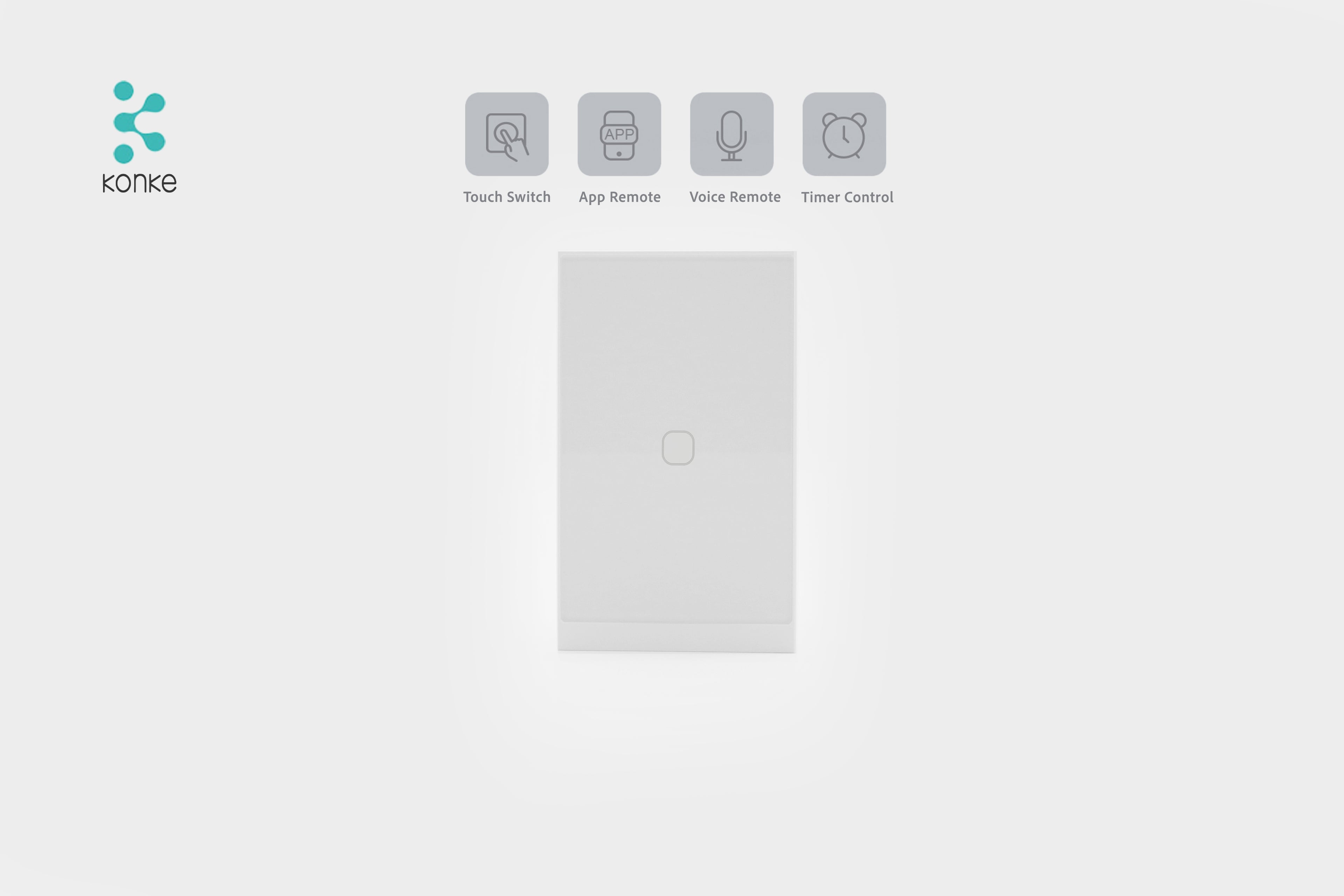 Smart Touch Light Switch 1Ch