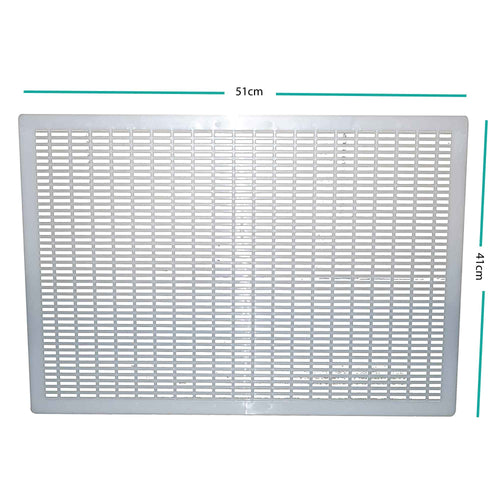 1x Frame Queen Bee Excluder For 10 Frame - Plastic 51x41cm Grill Trapper