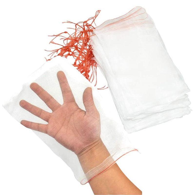 50X Fruit Net Bags Agriculture Garden Vegetable Protection Mesh Insect Proof - 45*30（50 PCS）