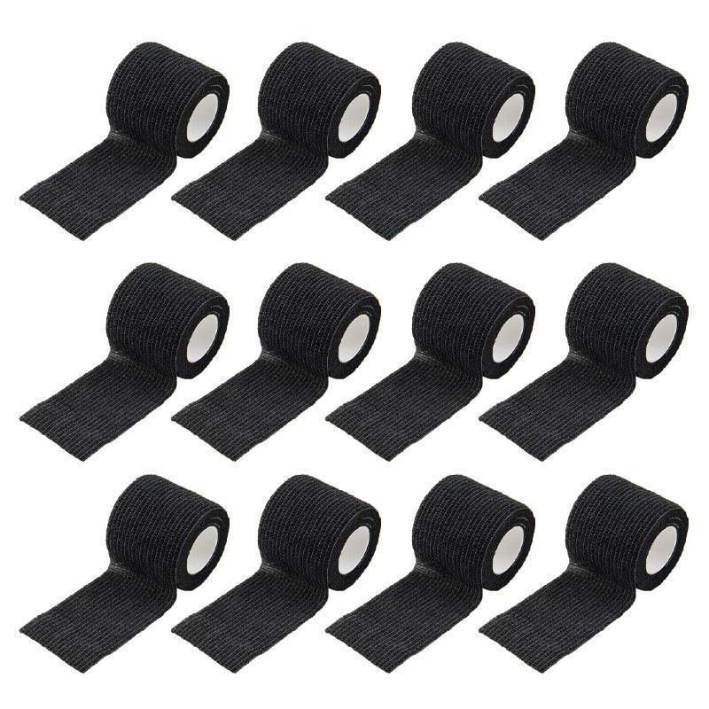 12 Pack Self Adhesive Cohesive Wrap Bandage for Pets and Everyday Protection - 12PCS(10CM*4.5M)
