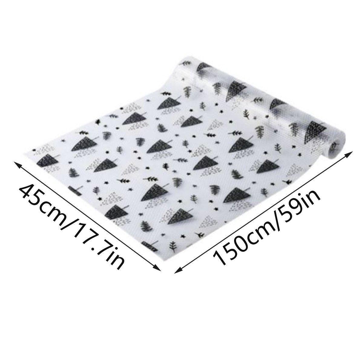 Household Drawer Liner Paper Wardrobe Dustproof Cabinet Mat Grease Proof Mat - Butterfly