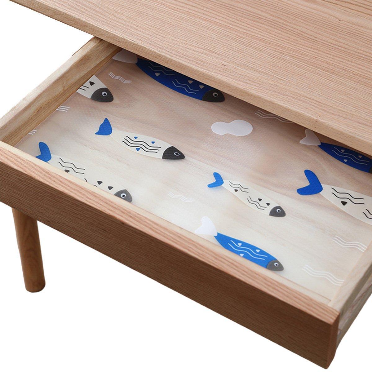 Household Drawer Liner Paper Wardrobe Dustproof Cabinet Mat Grease Proof Mat - Butterfly