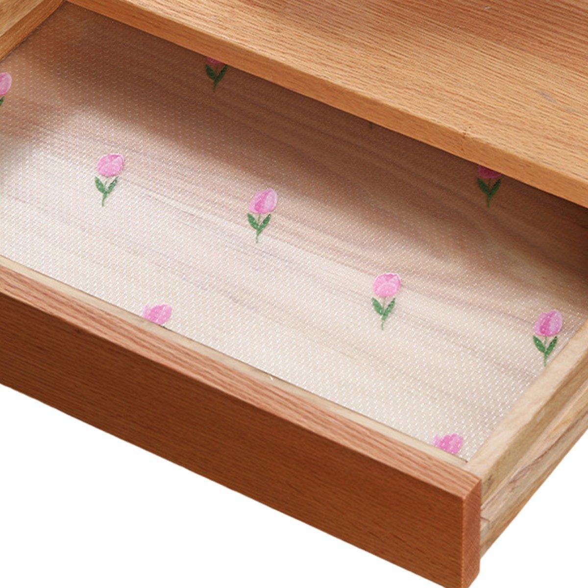 Household Drawer Liner Paper Wardrobe Dustproof Cabinet Mat Grease Proof Mat - Butterfly