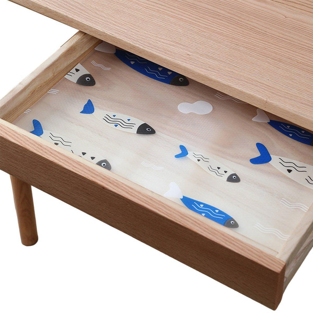 Household Drawer Liner Paper Wardrobe Dustproof Cabinet Mat Grease Proof Mat - Tulip