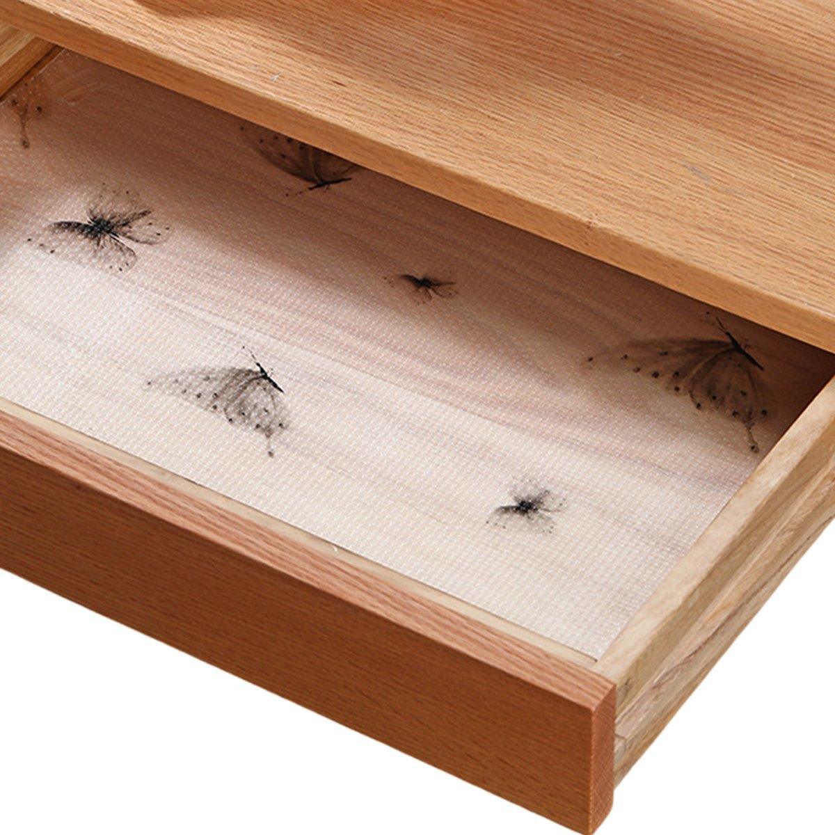 Household Drawer Liner Paper Wardrobe Dustproof Cabinet Mat Grease Proof Mat - Tulip