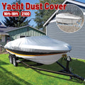 Outdoor V Yacht Dust Cover Waterproof Sun Protection Boat Hull Cover Rain Shield