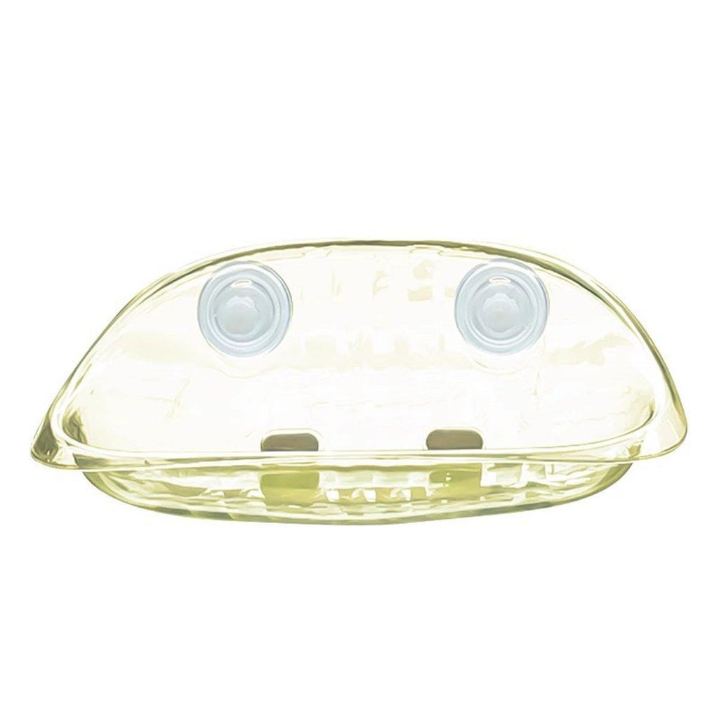 Cat Hammock Bed Glass Hanging Basket Clear Pet Nest Elevated Sleeping Bed - White