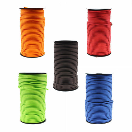 100m Paracord Outdoor Camping Binding Braided Rope Survival Gear Hiking Rope - Green