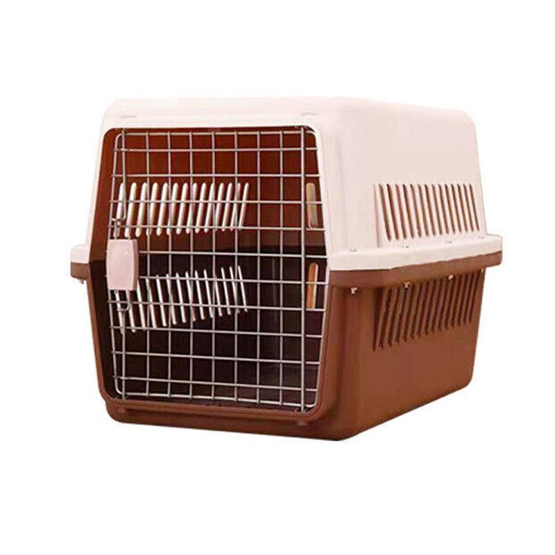 M Size Dog Cat Rabbit Portable Tote Crate Pet Carrier Kennel Travel Airline Carry Bag - Black