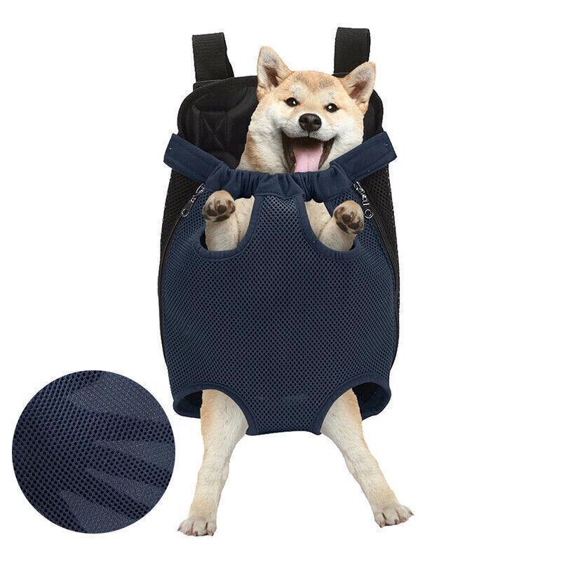 S Size Pet Carrier Dog Cat Puppy Front Back Backpack Shoulder Carry Sling Pouch Bag - Pink