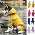 Waterproof Four Corner Pet Raincoats In Large Medium And Small Sizes Are Suitable For Dogs - Purple - XXL
