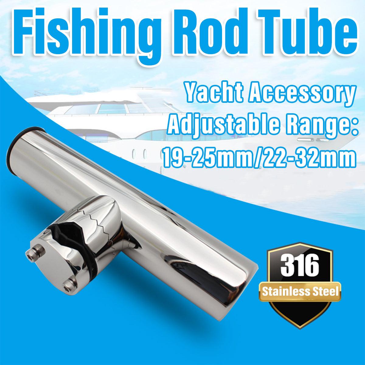 Fishing Rod Tubes Holders Grippers for Boat and Outdoor Fishing Rod Storage - 19mm-25mm