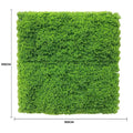Fresh Natural Green Artificial Moss / Green Wall UV Resistant 1m x 1m
